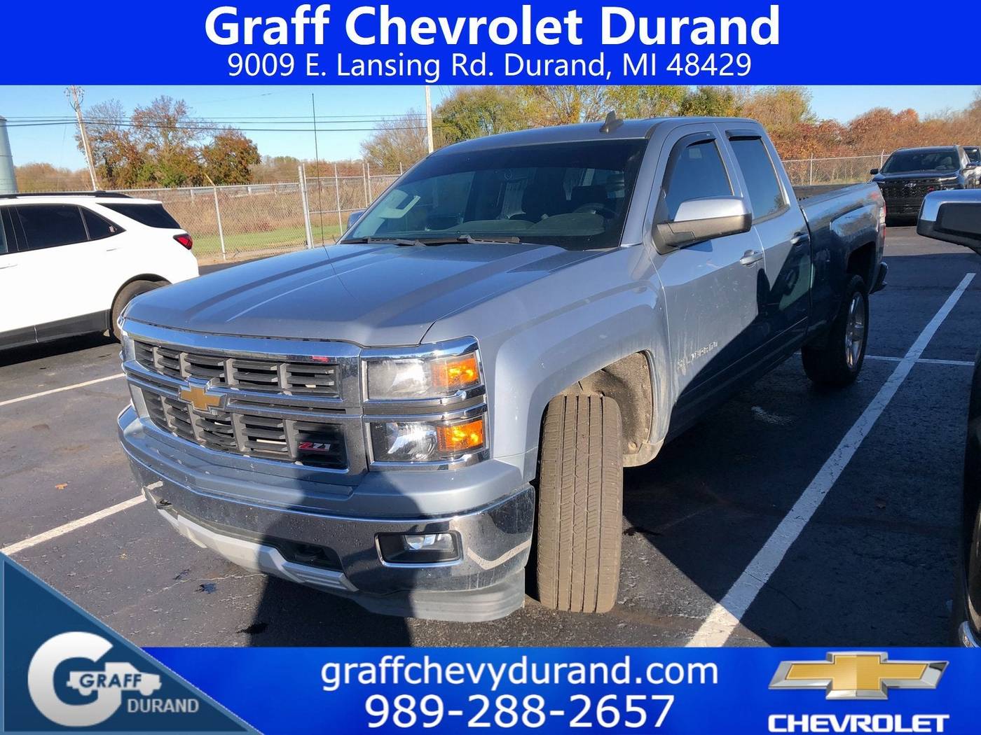 2015 Chevrolet Silverado 1500 LT — Pickup Truck — 114,497 mi — Durand, MI