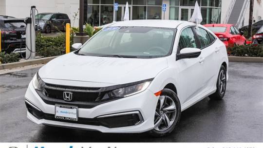 2020 Honda Civic LX — Sedan — 50,831 mi — Van Nuys, CA