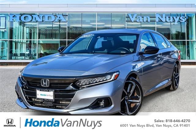 2021 Honda Accord Sport — Sedan — 52,492 mi — Van Nuys, CA