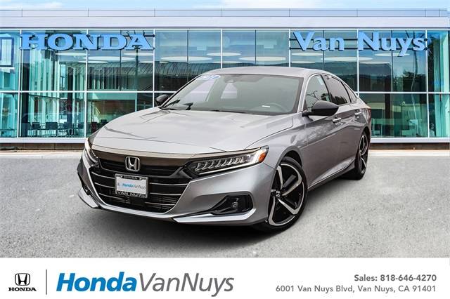 2021 Honda Accord Sport — Sedan — 34,108 mi — Van Nuys, CA