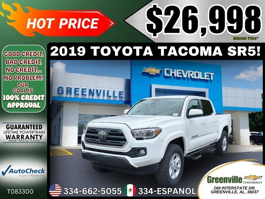 2019 Toyota Tacoma SR5 — Pickup Truck — 89,593 mi — Greenville, AL