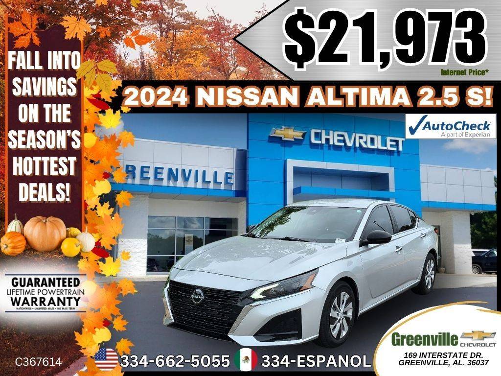 2024 Nissan Altima S — Sedan — 10,939 mi — Greenville, AL