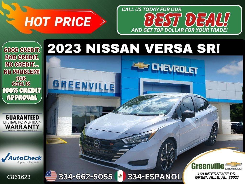 2023 Nissan Versa SR — Sedan — 23,135 mi — Greenville, AL