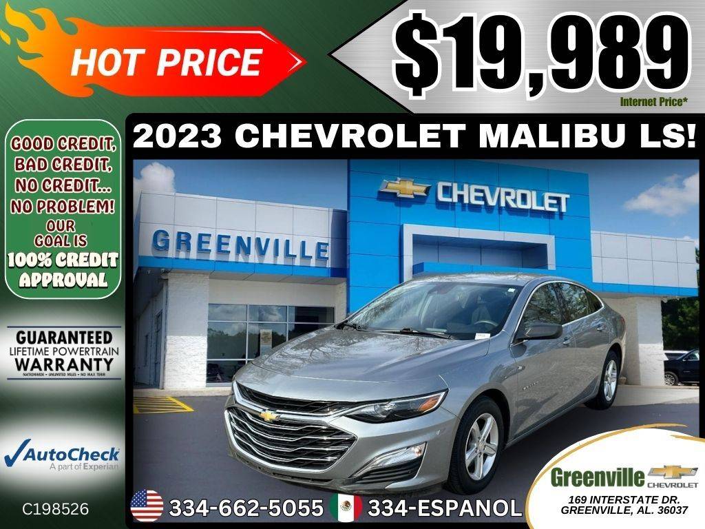 2023 Chevrolet Malibu LS — Sedan — 31,300 mi — Greenville, AL