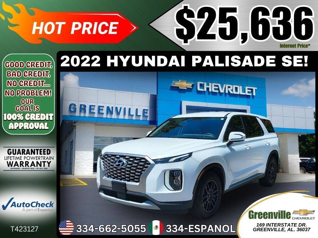 2022 Hyundai Palisade SE — SUV — 79,780 mi — Greenville, AL