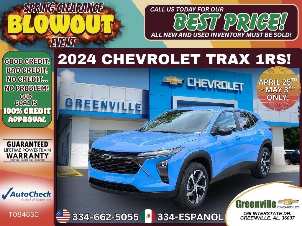 2024 Chevrolet Trax 1RS — SUV — 17,914 mi — Greenville, AL