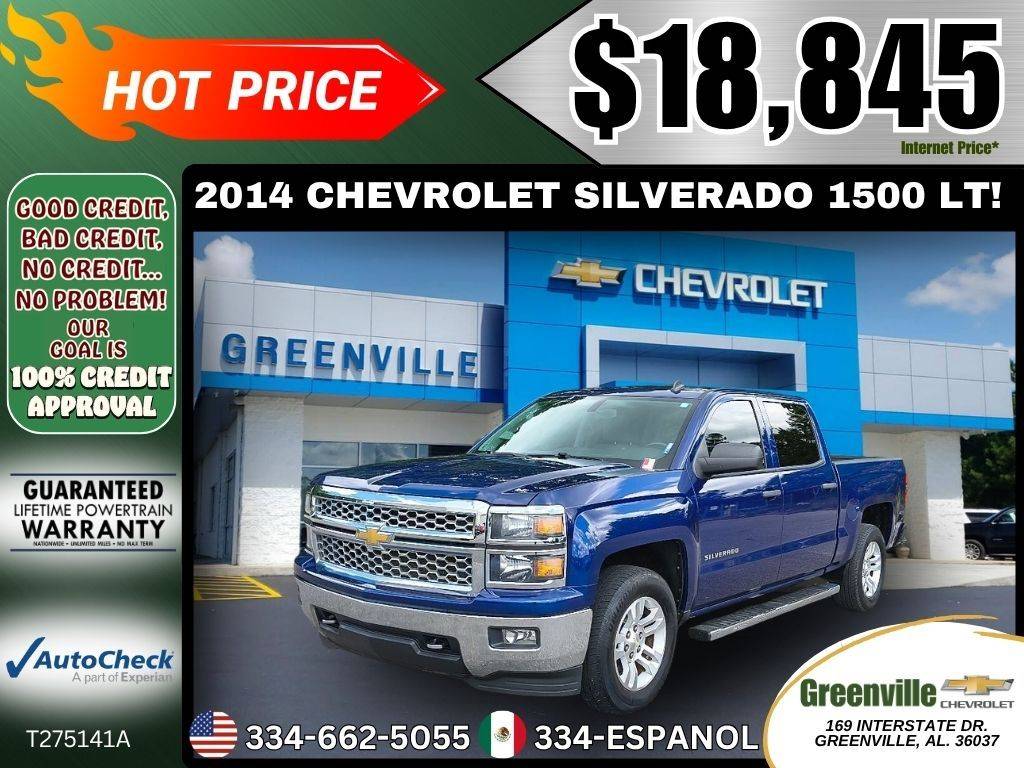 2014 Chevrolet Silverado 1500 LT — Pickup Truck — 141,471 mi — Greenville, AL