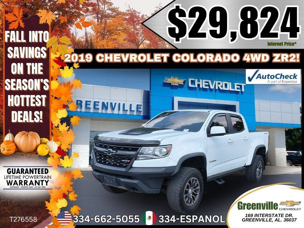 2019 Chevrolet Colorado ZR2 — Pickup Truck — 82,167 mi — Greenville, AL