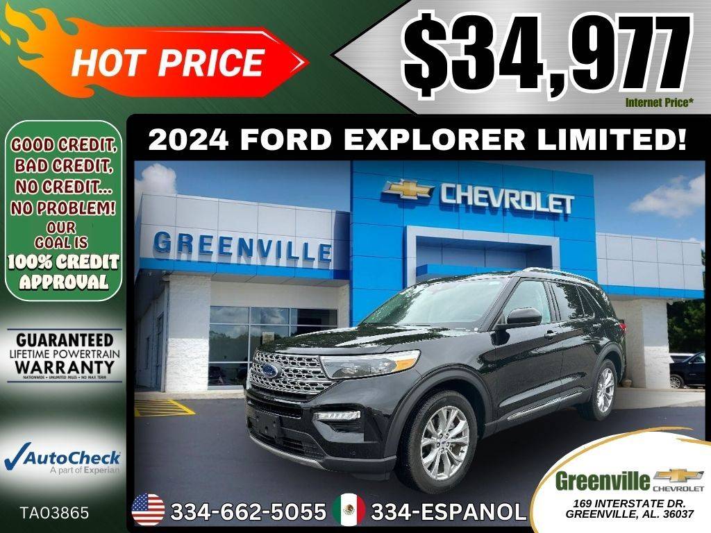 2024 Ford Explorer Limited — SUV — 16,120 mi — Greenville, AL