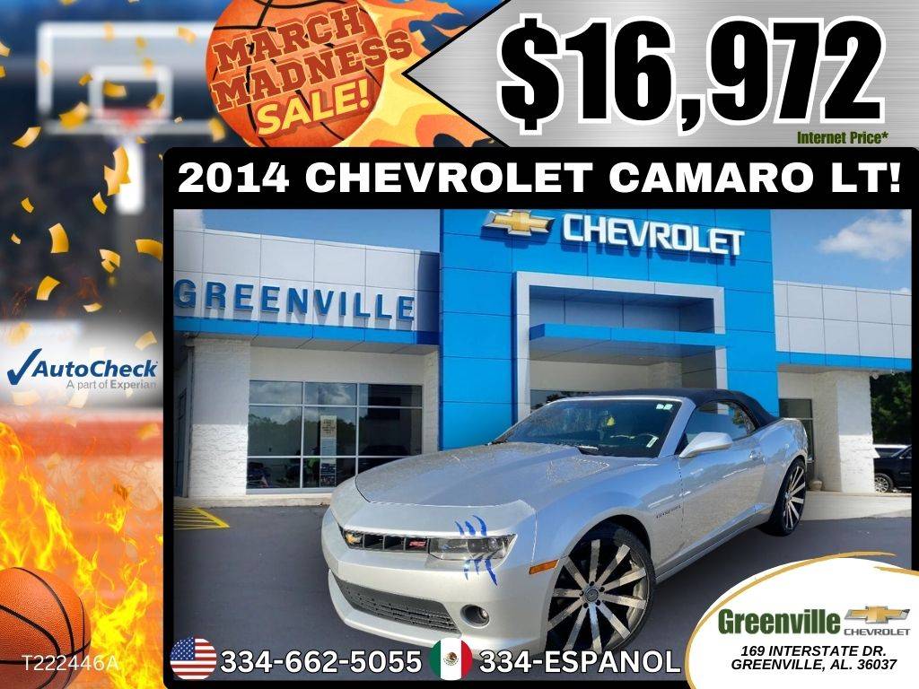 2014 Chevrolet Camaro 2LT
