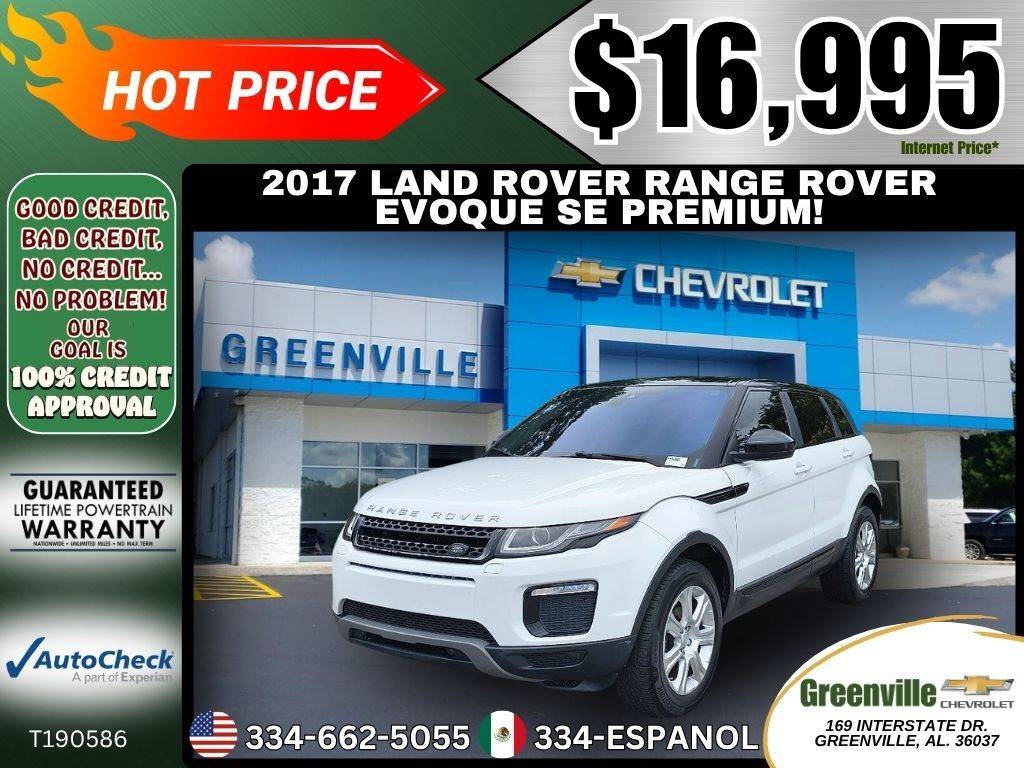 2017 Land Rover Range Rover Evoque SE Premium — SUV — 58,500 mi — Greenville, AL