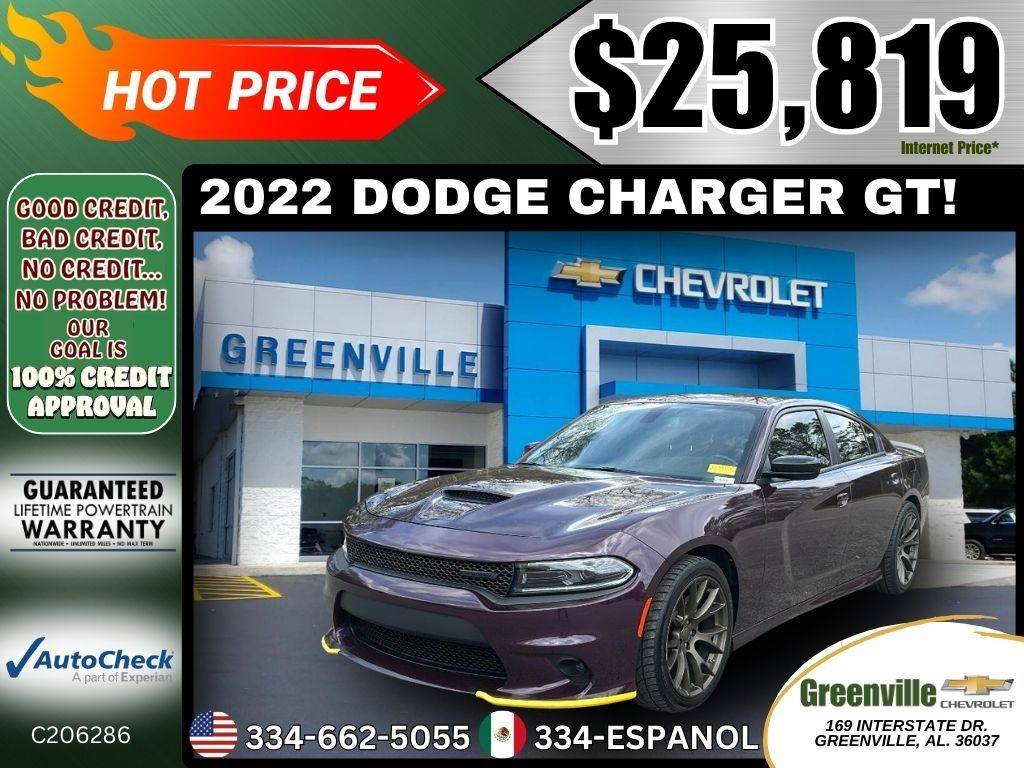 2022 Dodge Charger GT — Sedan — 49,067 mi — Greenville, AL
