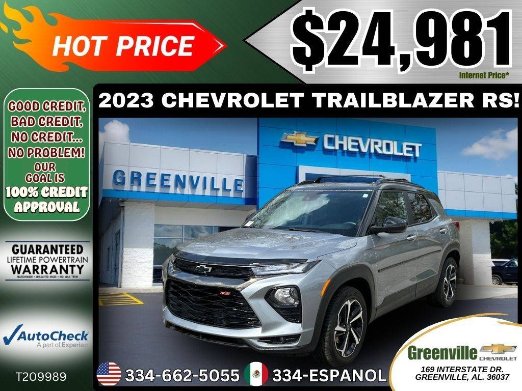 2023 Chevrolet Trailblazer RS — SUV — 17,159 mi — Greenville, AL