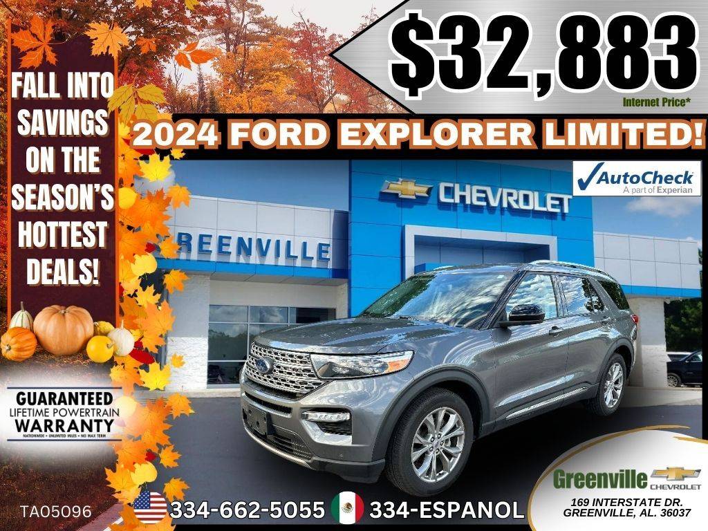 2024 Ford Explorer Limited — SUV — 18,874 mi — Greenville, AL