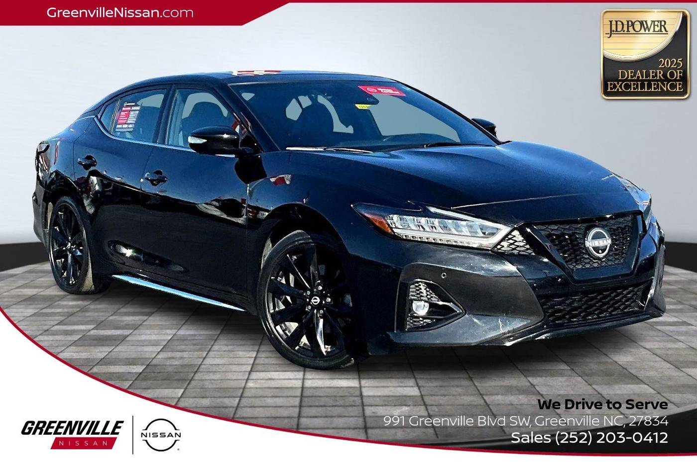2023 Nissan Maxima SR — Sedan — 55,601 mi — Greenville, NC