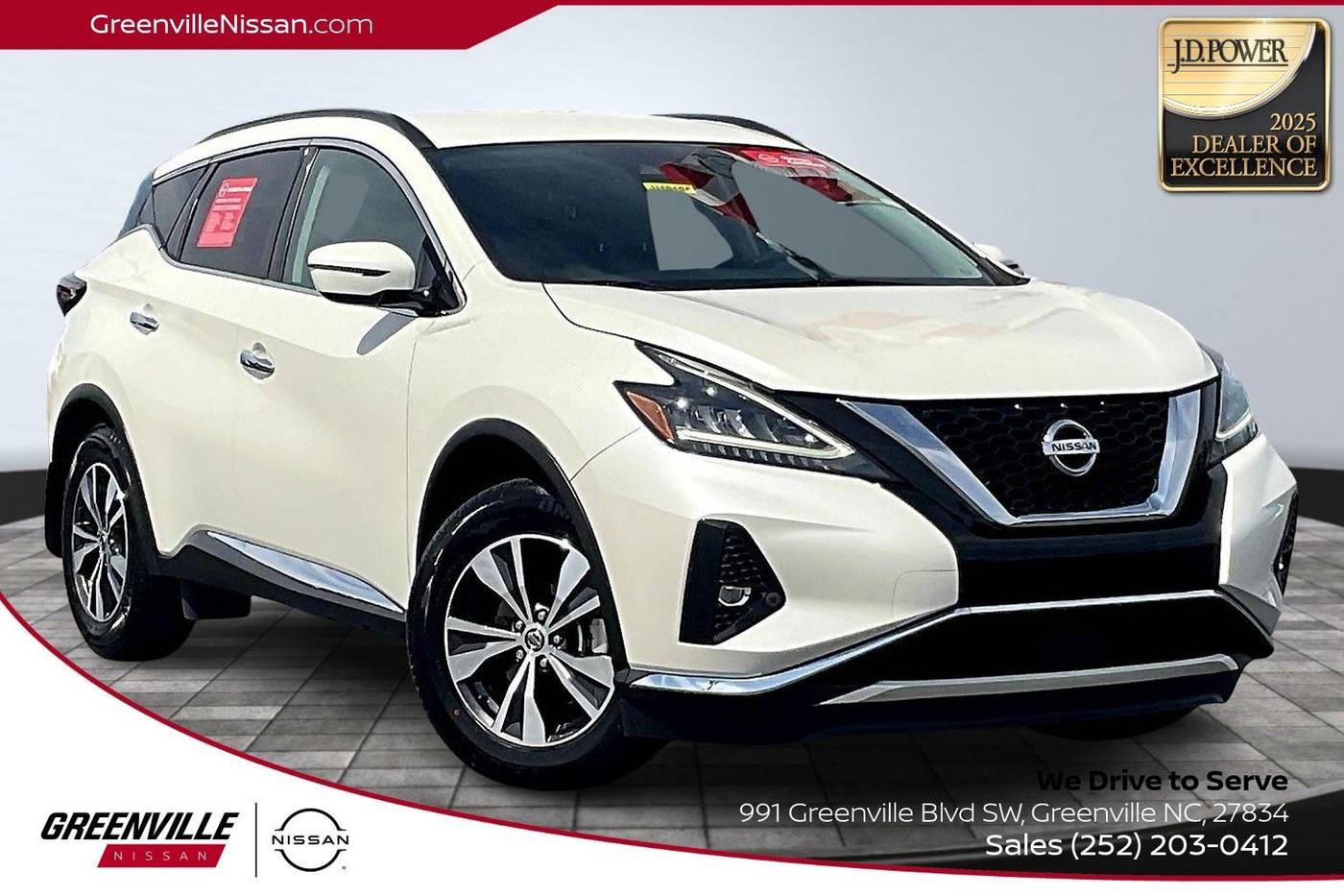 2022 Nissan Murano SV — SUV — 52,257 mi — Greenville, NC