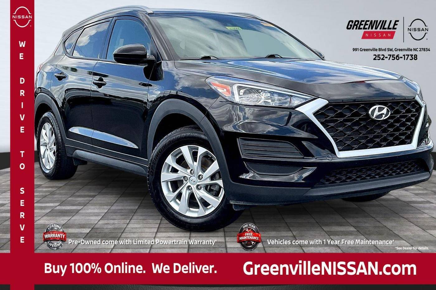 2021 Hyundai Tucson Value — SUV — 70,937 mi — Greenville, NC