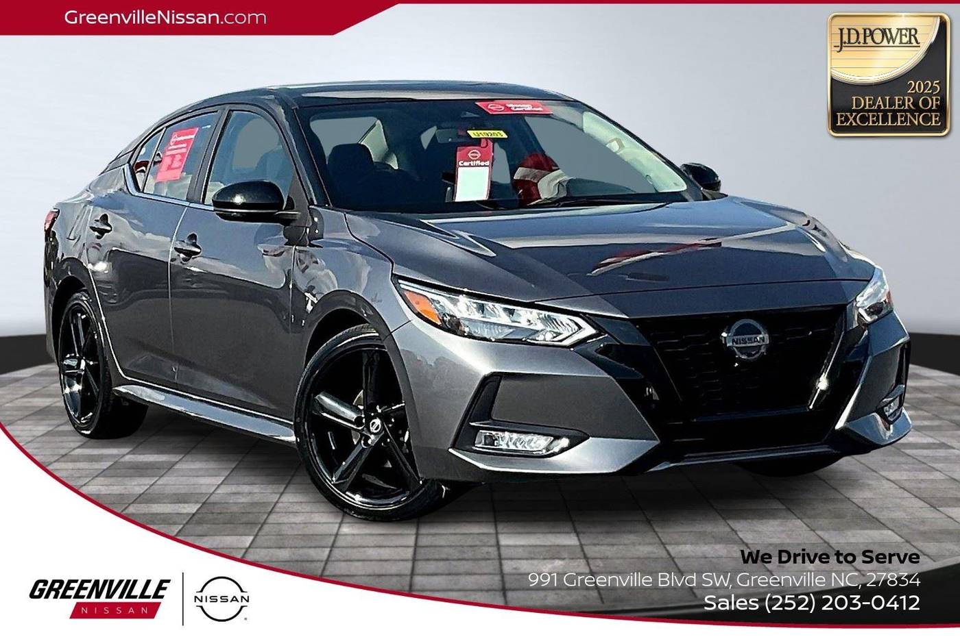 2023 Nissan Sentra SR — Sedan — 33,957 mi — Greenville, NC