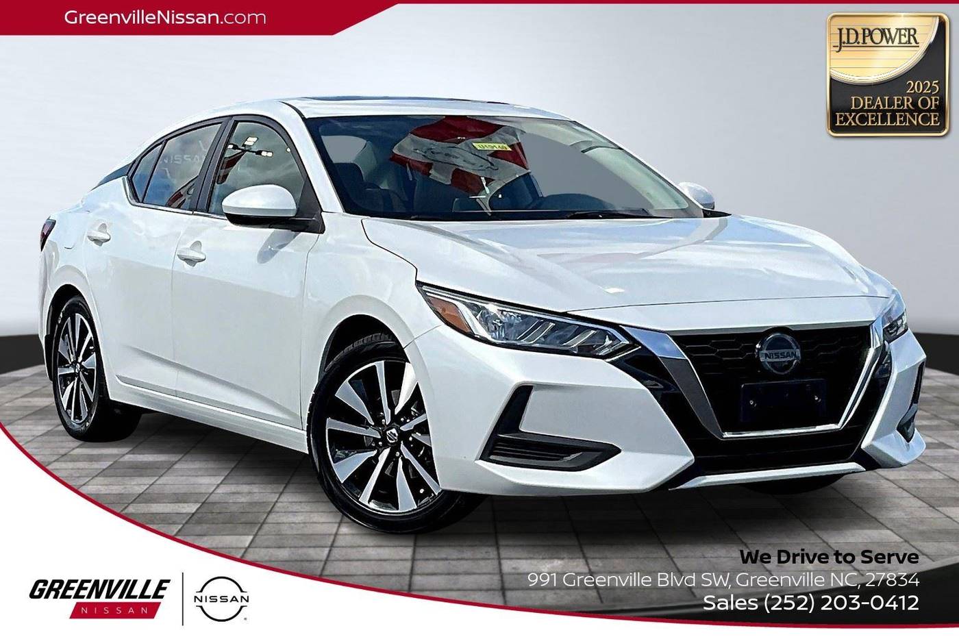2023 Nissan Sentra SV — Sedan — 72,102 mi — Greenville, NC