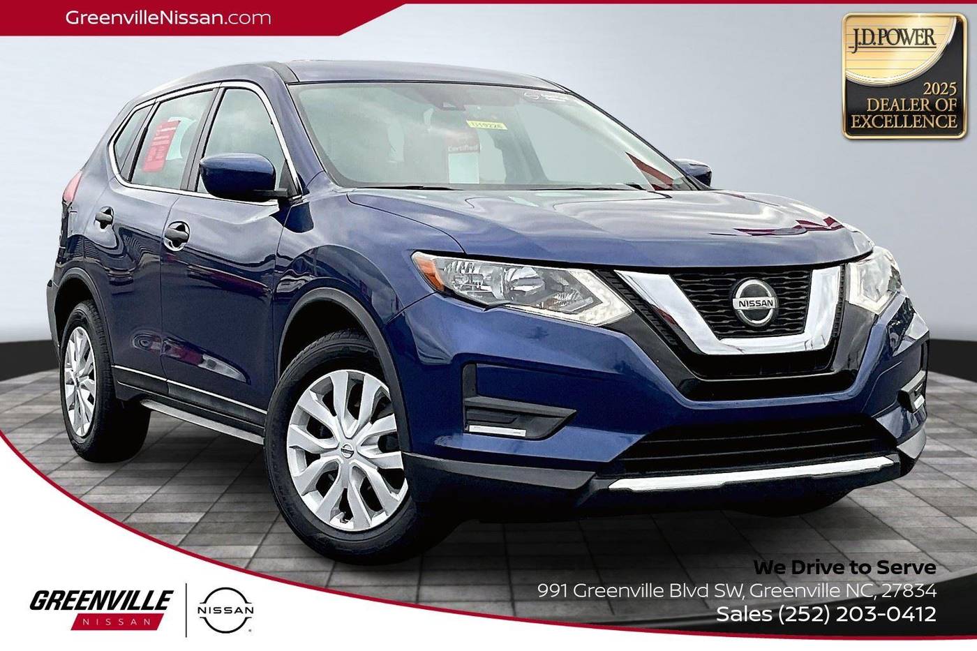 2020 Nissan Rogue S — SUV — 71,322 mi — Greenville, NC