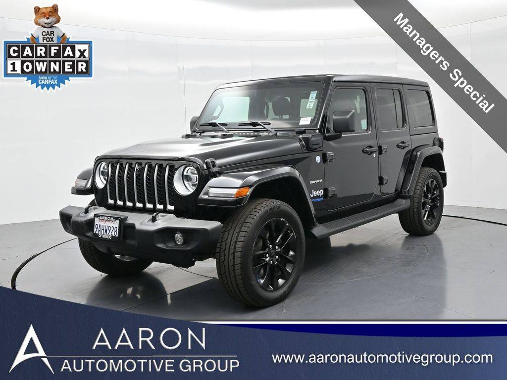 2022 Jeep Wrangler Sahara 4xe — SUV — 54,206 mi — Norco, CA