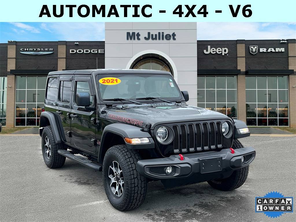 2021 Jeep Wrangler Rubicon — SUV — 54,675 mi — Mount Juliet, TN