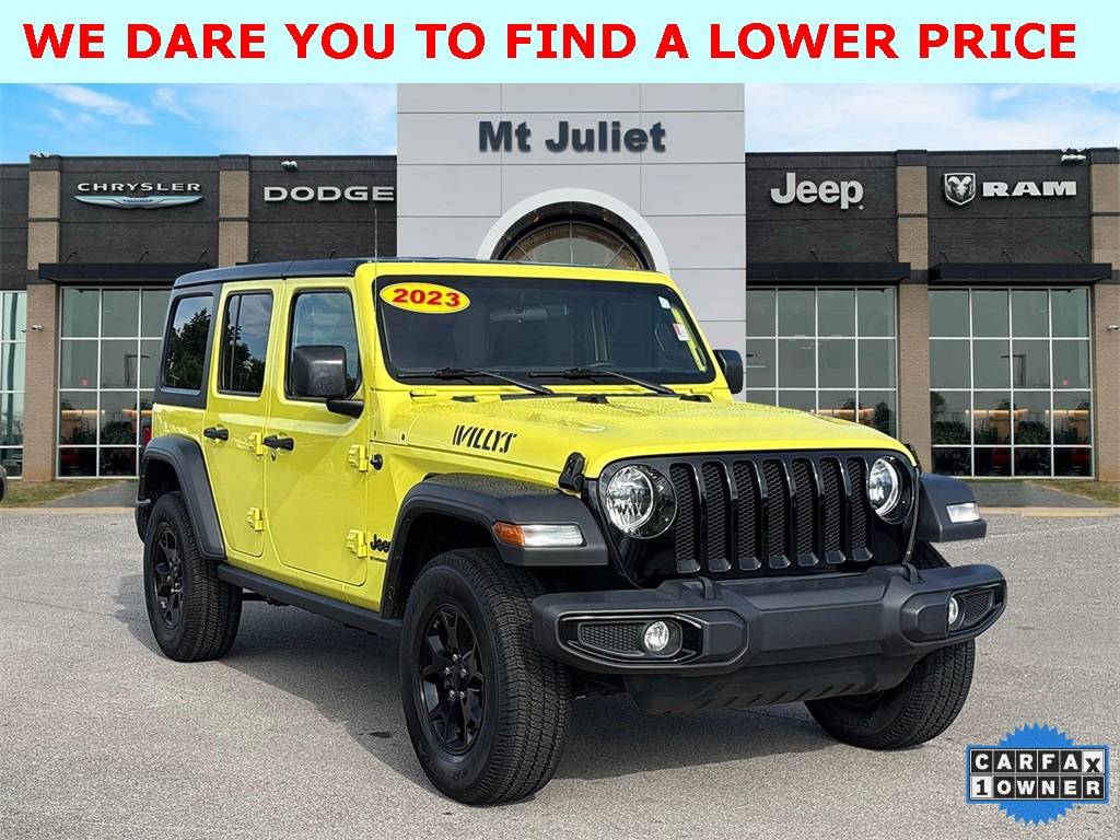 2023 Jeep Wrangler Willys Sport — SUV — 44,250 mi — Mount Juliet, TN