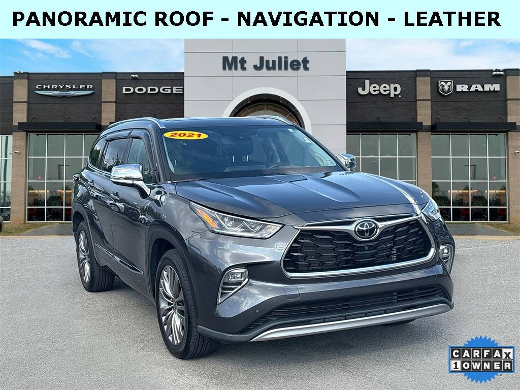 2021 Toyota Highlander Platinum — SUV — 46,005 mi — Mount Juliet, TN