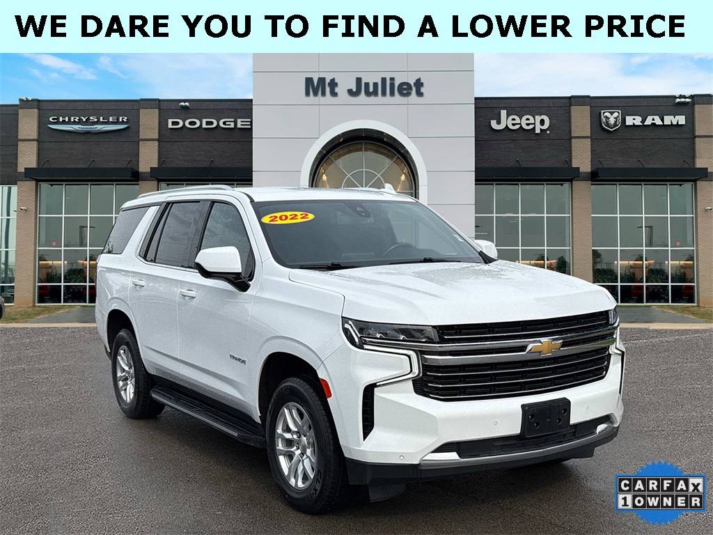 2022 Chevrolet Tahoe LT — SUV — 77,849 mi — Mount Juliet, TN