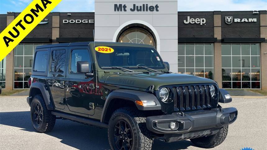 2021 Jeep Wrangler Willys — SUV — 52,743 mi — Mount Juliet, TN