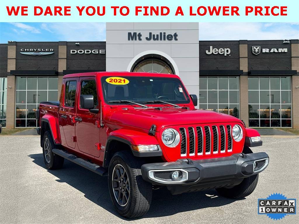 2021 Jeep Gladiator Overland — Pickup Truck — 62,140 mi — Mount Juliet, TN