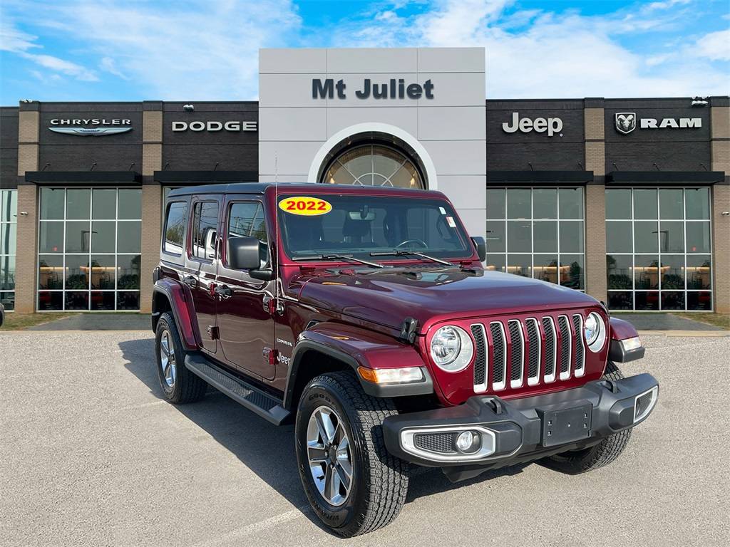 2022 Jeep Wrangler Sahara — SUV — 36,182 mi — Mount Juliet, TN