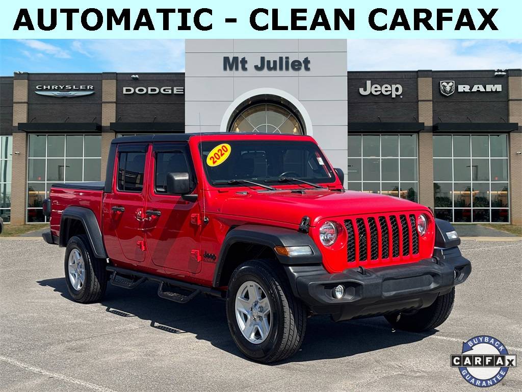 2020 Jeep Gladiator Sport S — Pickup Truck — 83,856 mi — Mount Juliet, TN