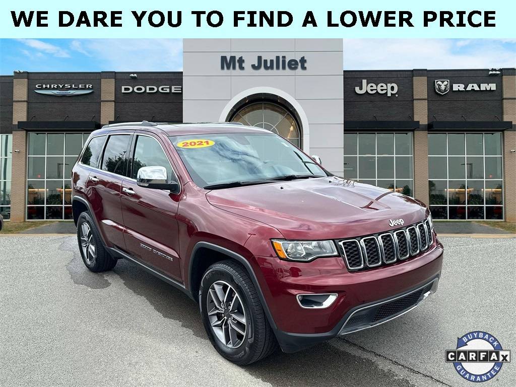 2021 Jeep Grand Cherokee WK Limited — SUV — 76,880 mi — Mount Juliet, TN