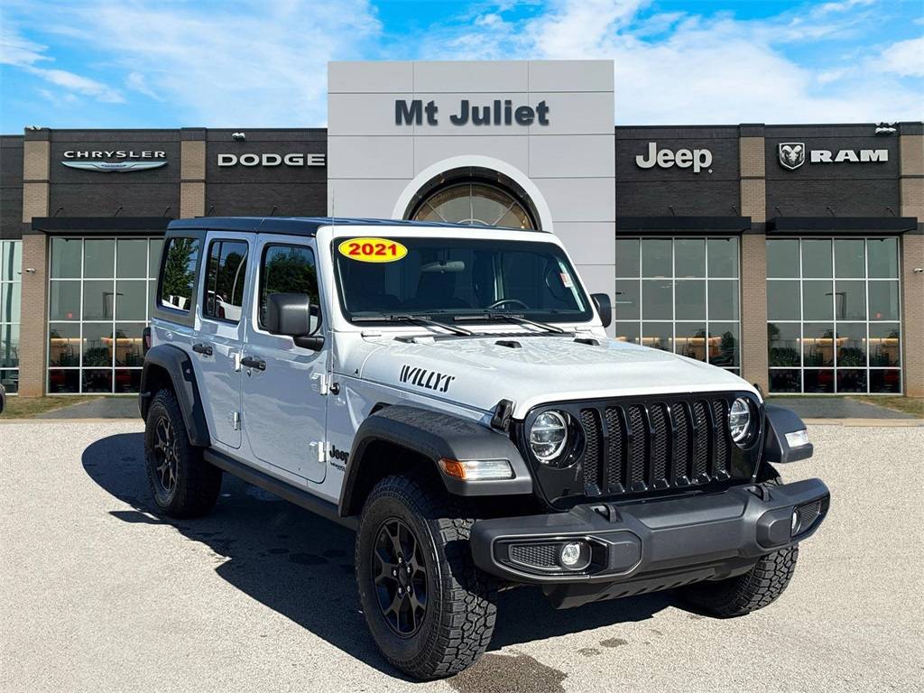 2021 Jeep Wrangler Willys — SUV — 45,705 mi — Mount Juliet, TN