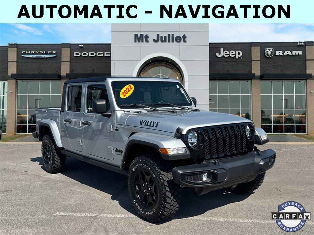 2022 Jeep Gladiator Willys — Pickup Truck — 29,906 mi — Mount Juliet, TN
