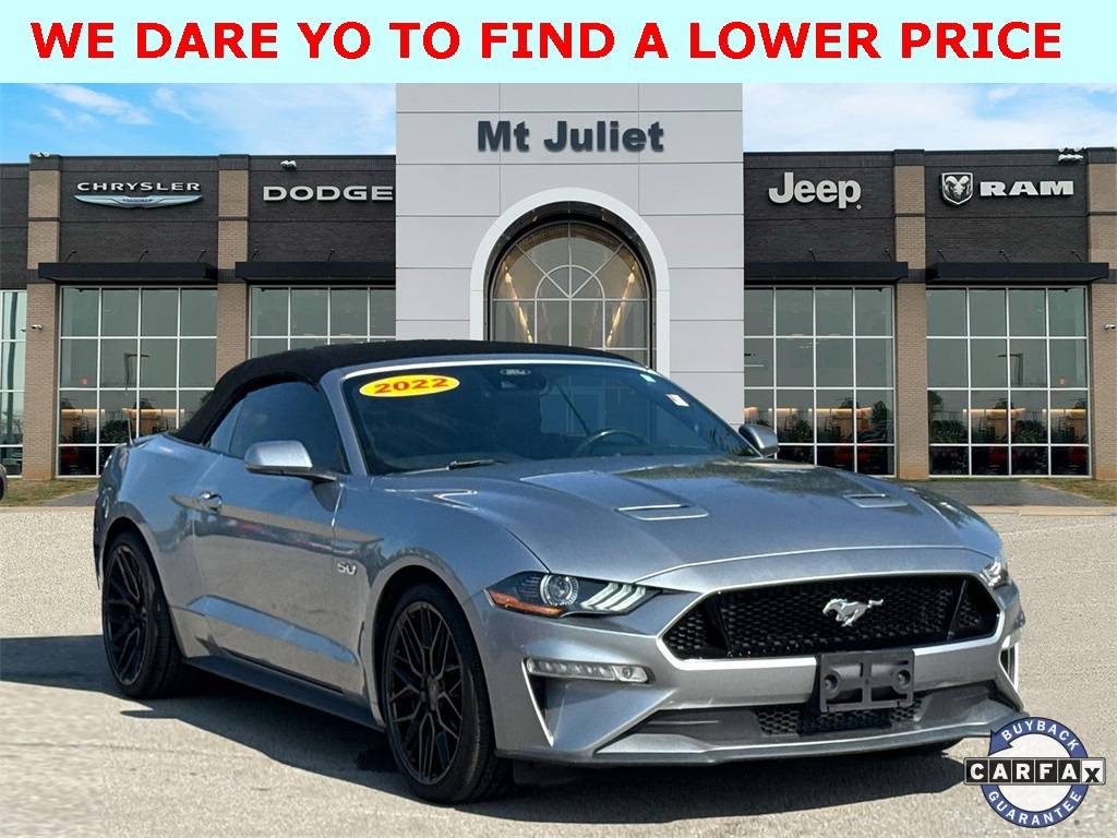 2022 Ford Mustang GT Premium — Convertible — 53,746 mi — Mount Juliet, TN