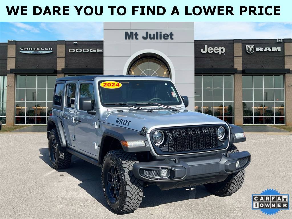 2024 Jeep Wrangler Willys — SUV — 19,988 mi — Mount Juliet, TN
