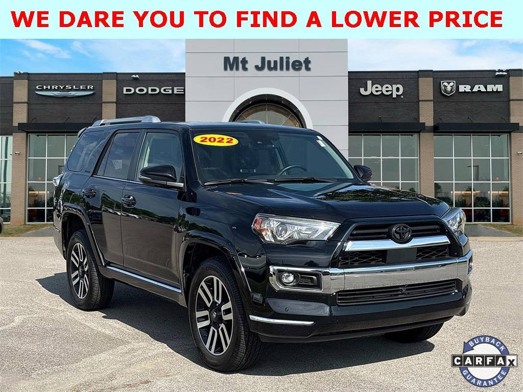 2022 Toyota 4Runner Limited — SUV — 76,344 mi — Mount Juliet, TN
