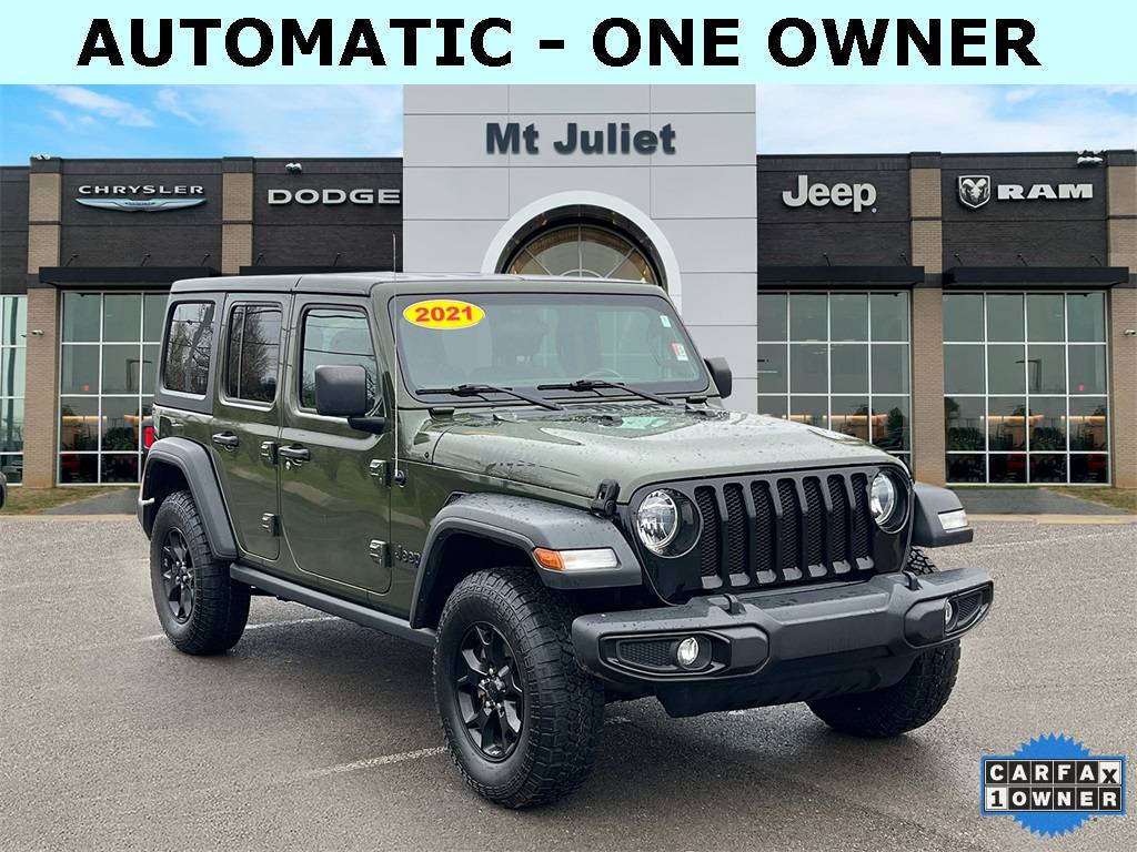 2021 Jeep Wrangler Willys Sport — SUV — 48,161 mi — Mount Juliet, TN