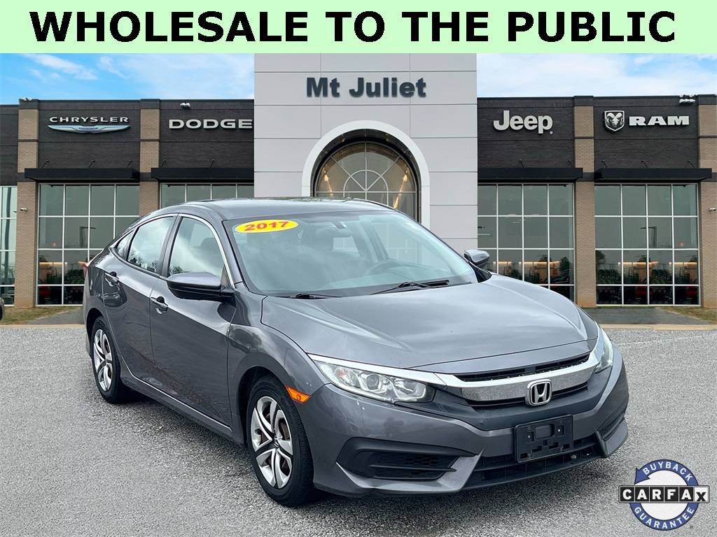 2017 Honda Civic LX — Sedan — 129,202 mi — Mount Juliet, TN