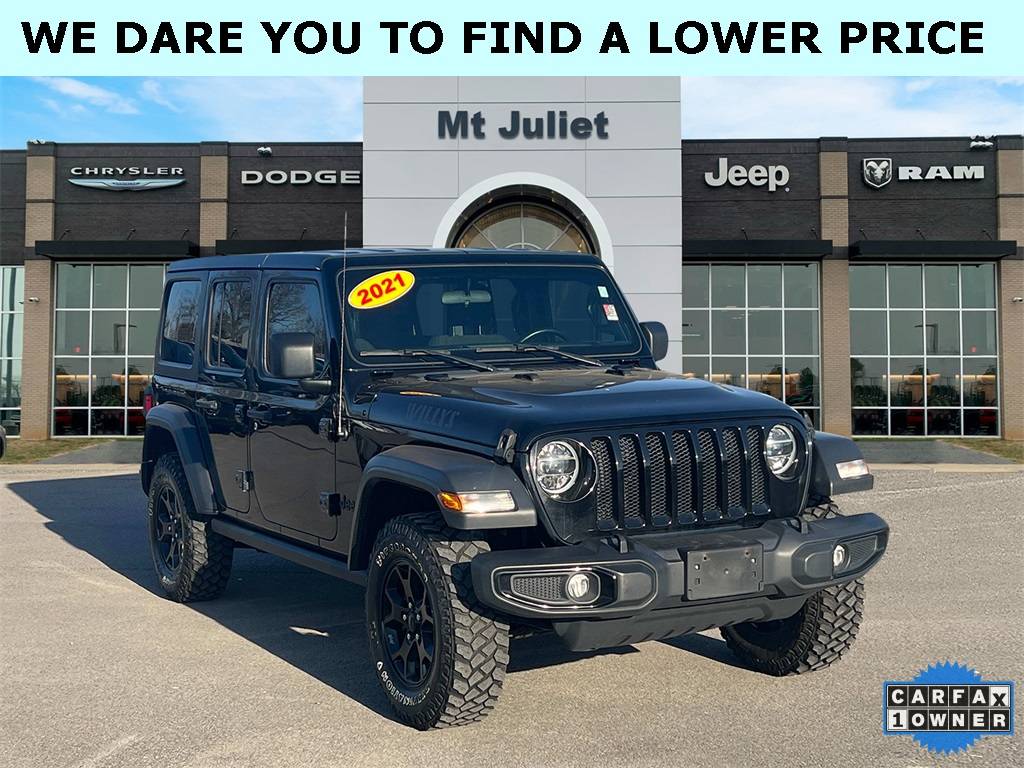 2021 Jeep Wrangler Willys — SUV — 81,428 mi — Mount Juliet, TN