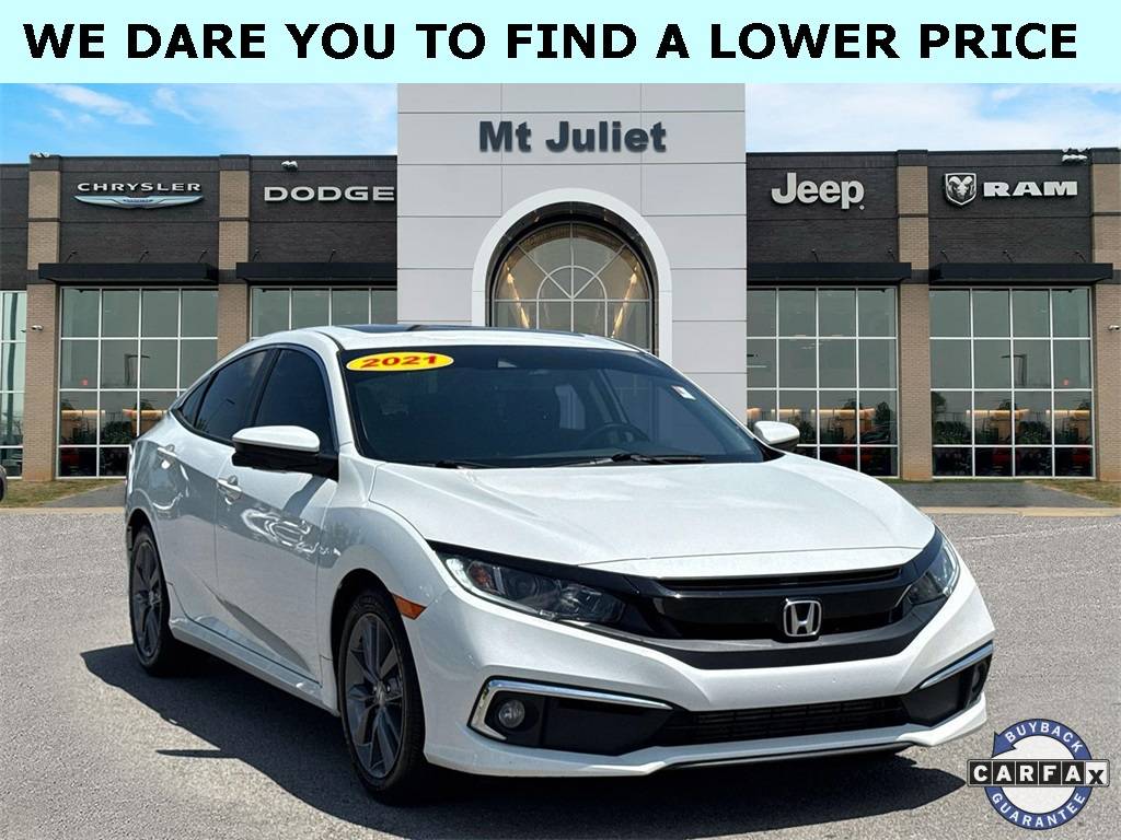 2021 Honda Civic EX-L — Sedan — 91,085 mi — Mount Juliet, TN