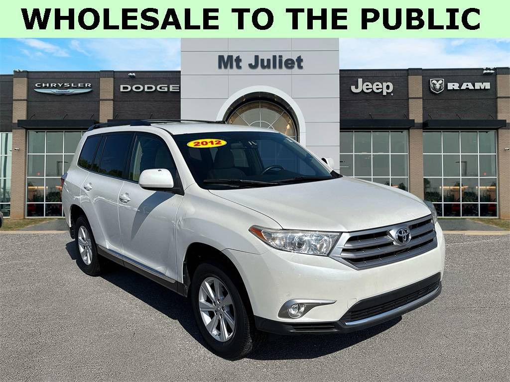 2012 Toyota Highlander Base — SUV — 192,453 mi — Mount Juliet, TN