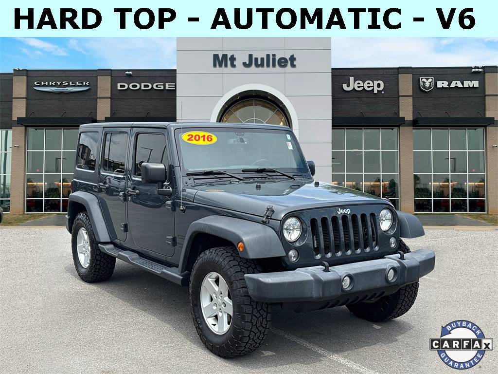2016 Jeep Wrangler Sport — SUV — 73,613 mi — Mount Juliet, TN