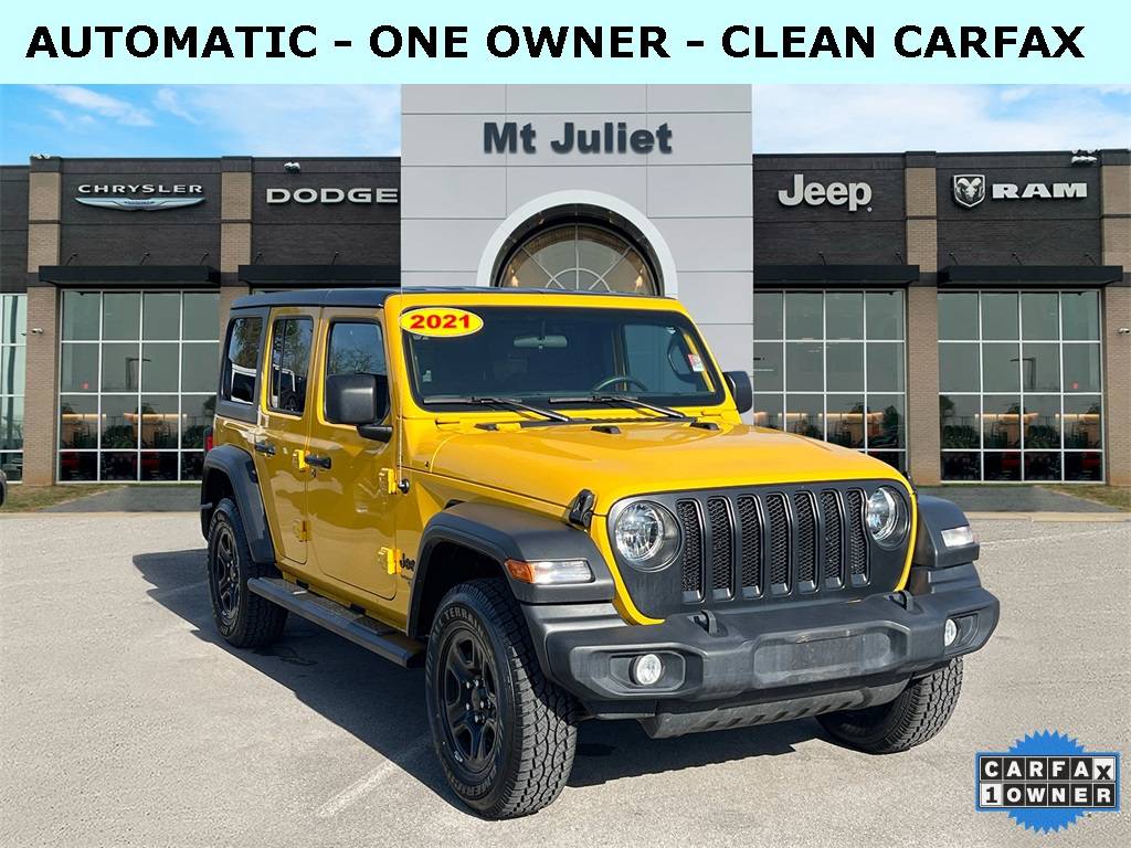2021 Jeep Wrangler Sport — SUV — 35,963 mi — Mount Juliet, TN