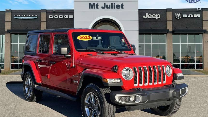 2022 Jeep Wrangler Sahara — SUV — 48,801 mi — Mount Juliet, TN