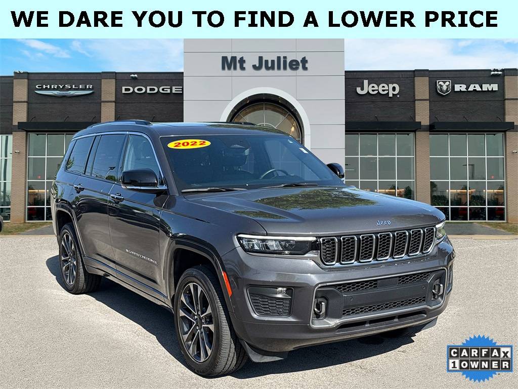 2022 Jeep Grand Cherokee Overland — SUV — 78,775 mi — Mount Juliet, TN
