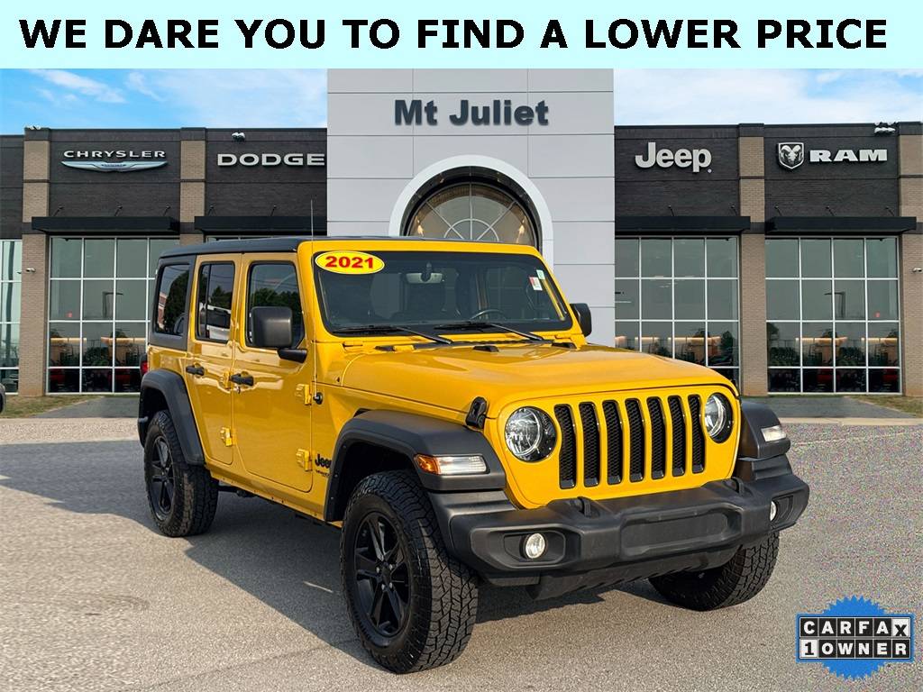 2021 Jeep Wrangler Sport Altitude — SUV — 74,756 mi — Mount Juliet, TN