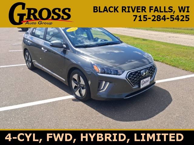2021 Hyundai Ioniq Hybrid Limited — Hatchback — 74,439 mi — Black River Falls, WI
